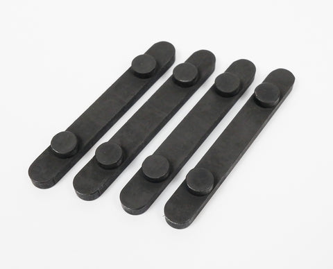 Set of 4 Pegged 8mm OTK Tony Kart Axle Keyways