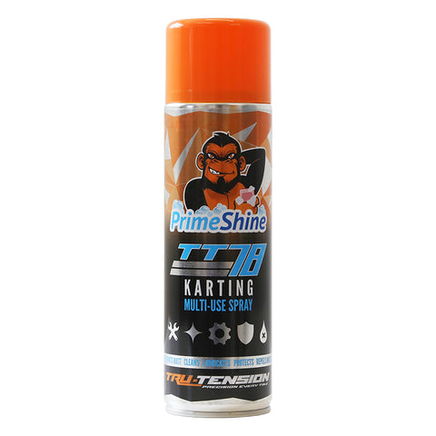 Tru-Tension PrimeShine Karting TT78 Multi-Use Maintenance Spray 500ml