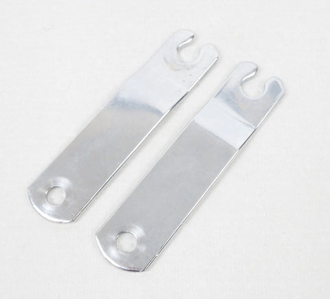 OTK Tony Kart Chrome 110mm Chain Guard Support Bracket Set