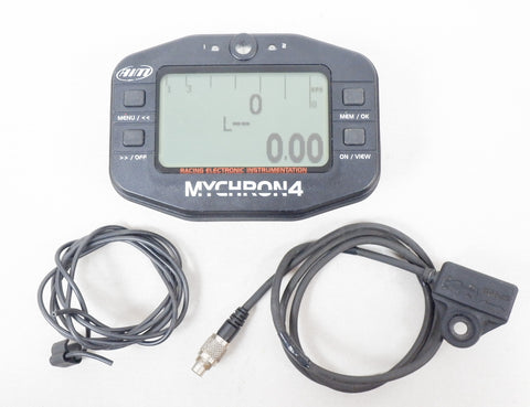 AIM Mychron 4 Data Logger Lap Timer with Lap Pickup & RPM Leads