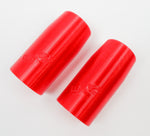 Pair of Red Side Pod Bar Sleeves for OTK Tony Kart