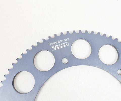 Talon Aluminium 81T 219 Pitch Sprocket