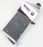 Rotax Max Silver Current Style Radiator with Flap