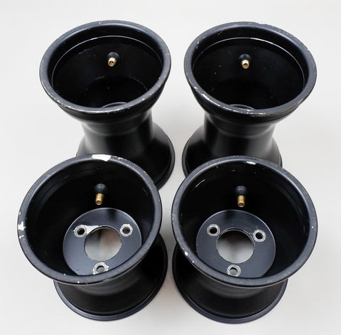 Genuine Jet Alloy Black 130/180 Wet Wheel Rim Set