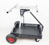 Mondo Kart Flip 4 Wheel One Man Lift Trolley with Shelf