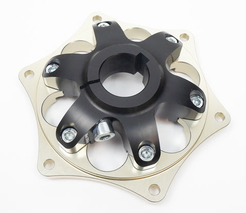 Floating Aluminium Sprocket Carrier for 30mm Axles