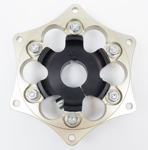 Floating Aluminium Sprocket Carrier for 30mm Axles