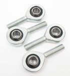 Set of 4 Nylon Male M8 Right & Left Hand Track Rod Ends