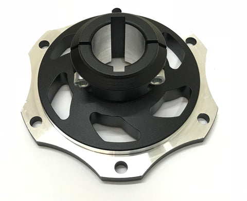 Black 30mm Double Bolt Sprocket Carrier