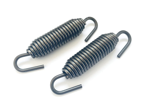 Pair of Swivel End High Tension 75mm Exhaust Springs