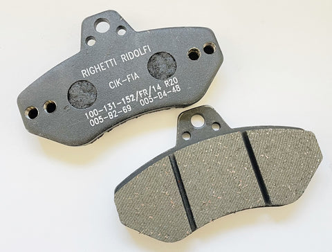 Set of Righetti Ridolfi Black (Hard) Brake Pads